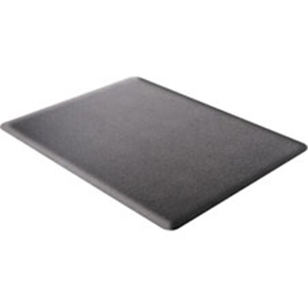 Deflecto Deflecto DEFCM24442FBKSS Ergonomic Sit-Stand Chairmat - Black DEFCM24442FBKSS
